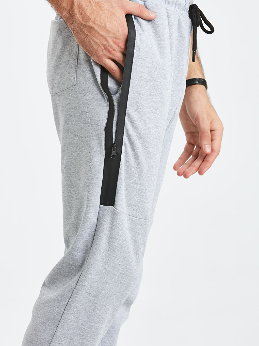 Man GREY Sweatpants-3
