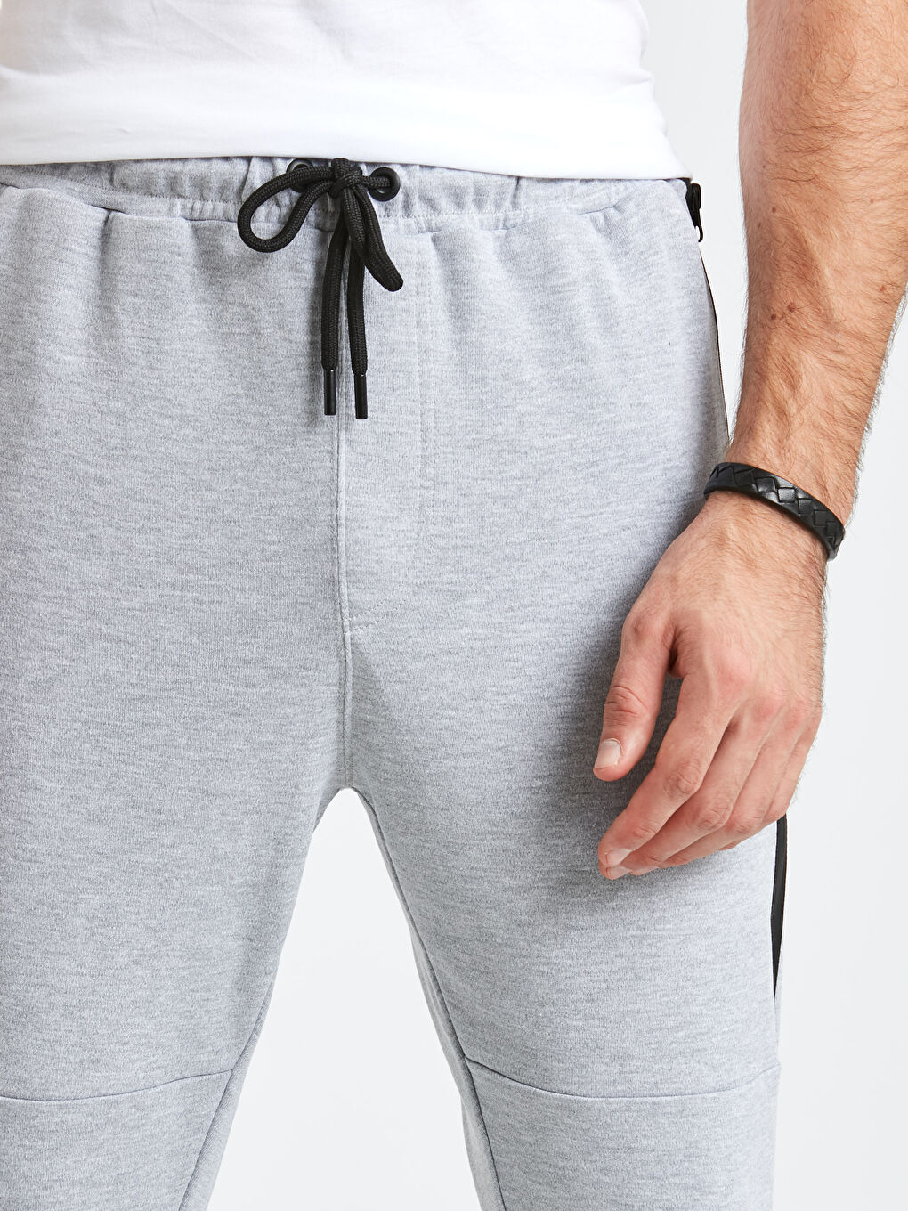 Man GREY Sweatpants-4