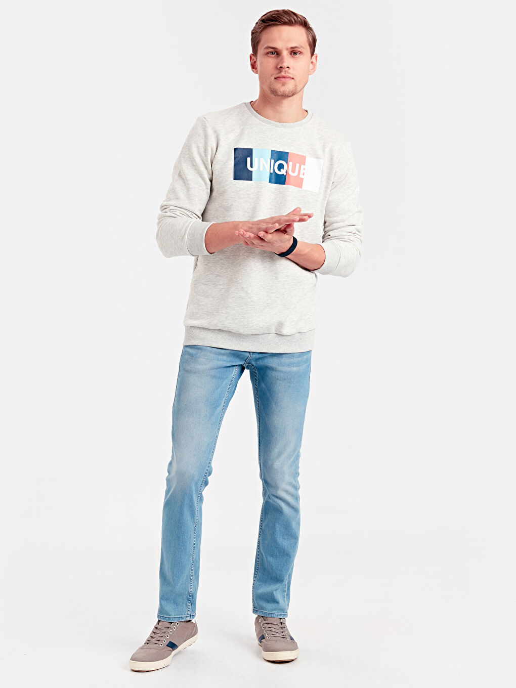 Gri Grı Sweatshirt-2