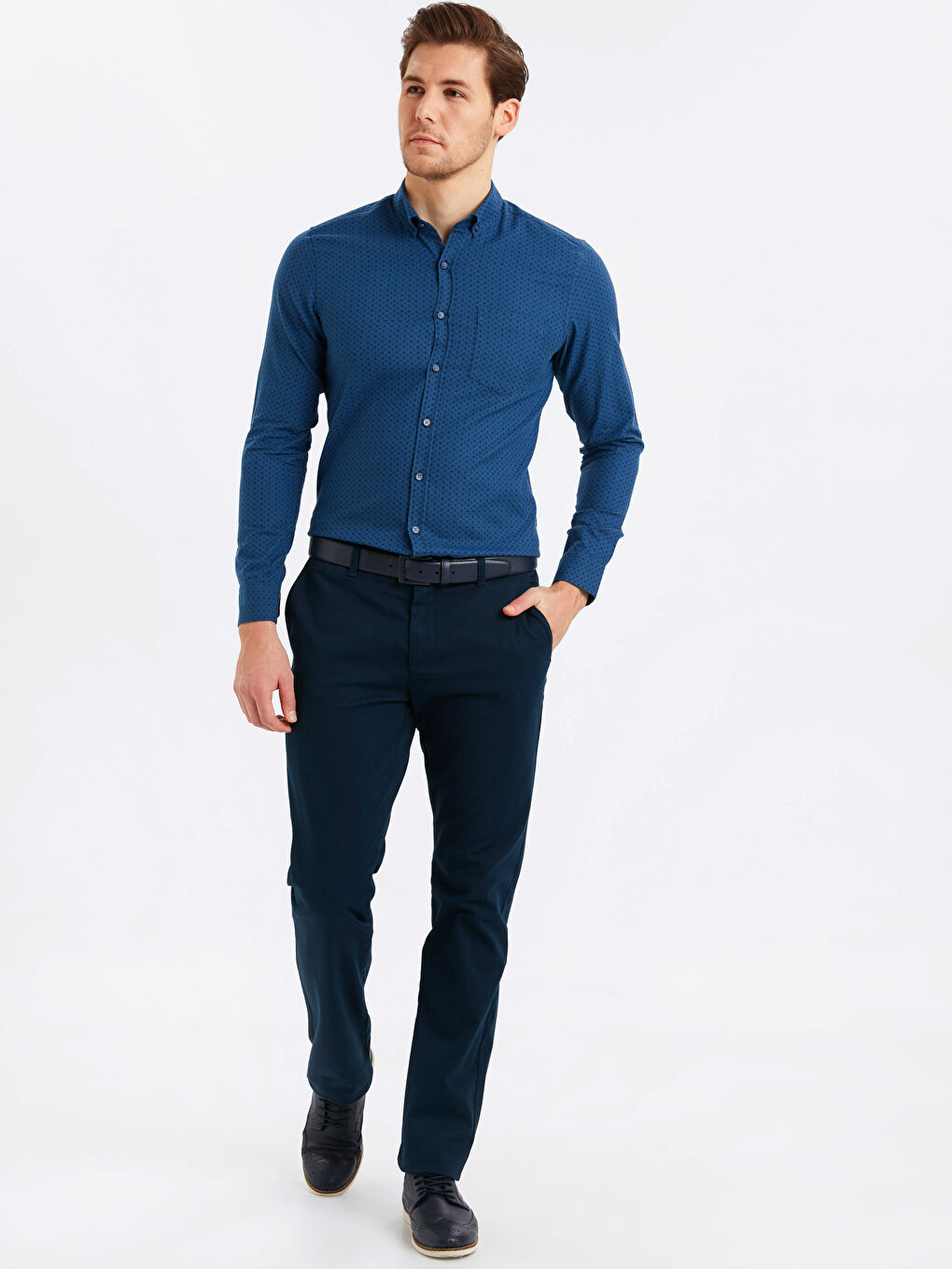 قميص بترولي رجال-2