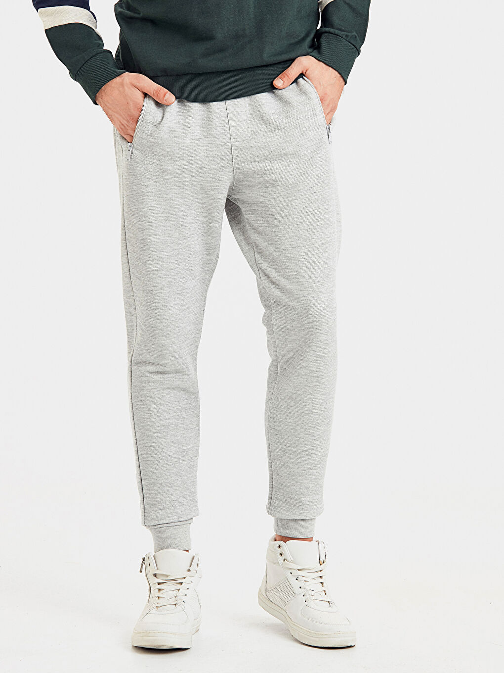 Man GREY Sweatpants-1