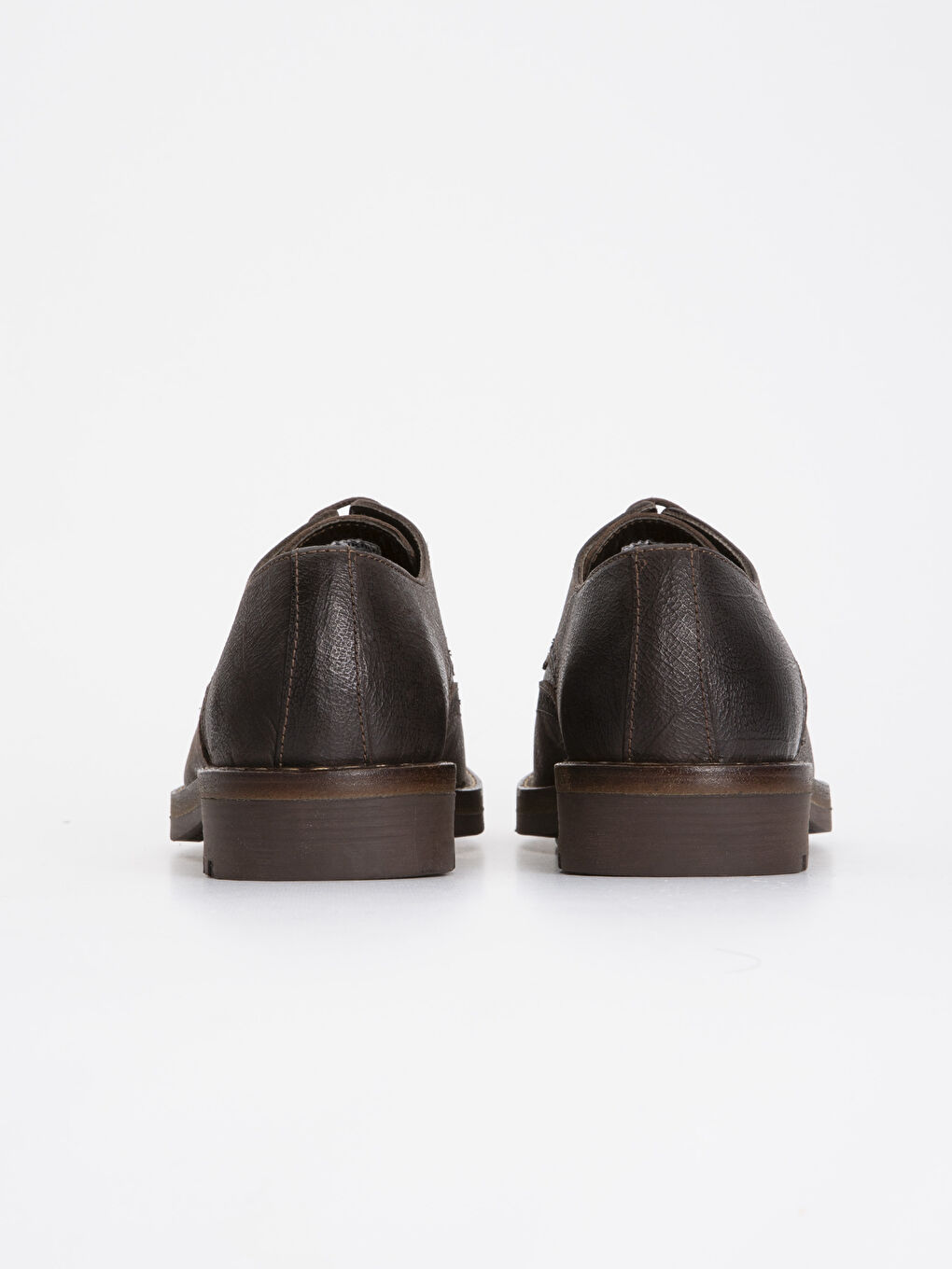 Man BROWN Suit Shoes-3