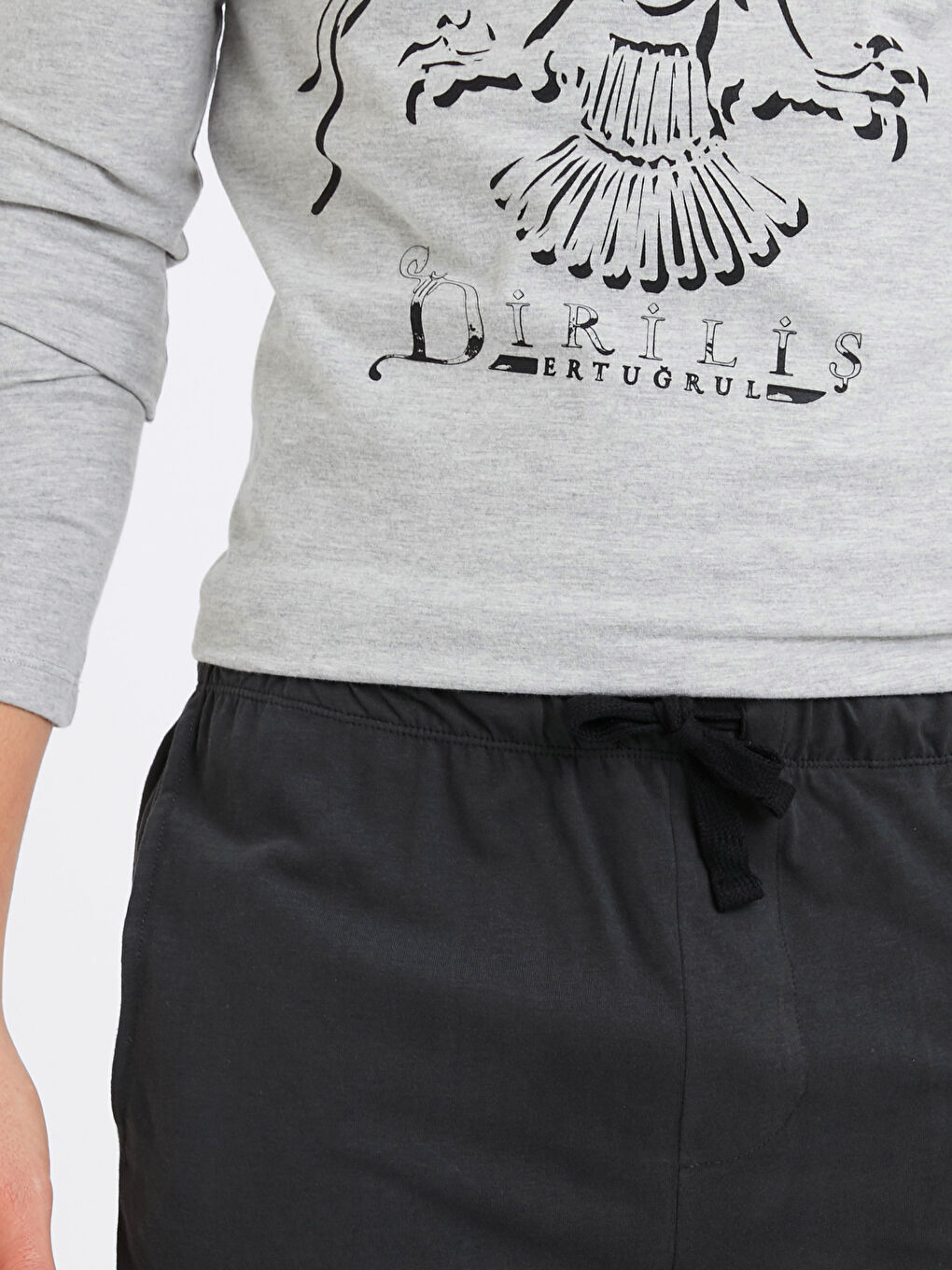 Ensemble de pyjama GRIS Homme-2