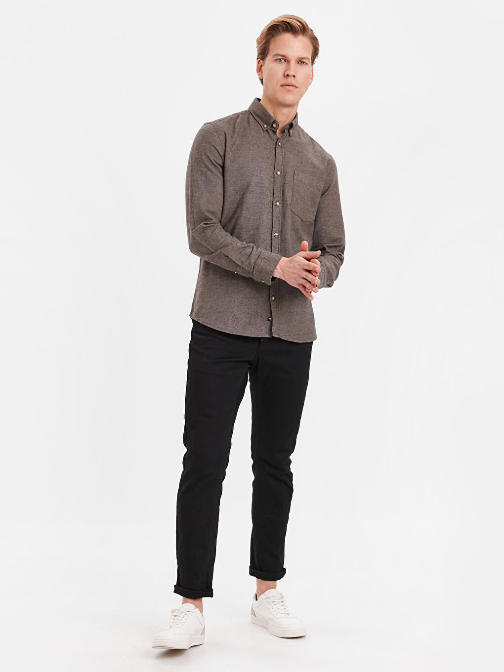 Kahverengi Devetüyü Gömlek-2