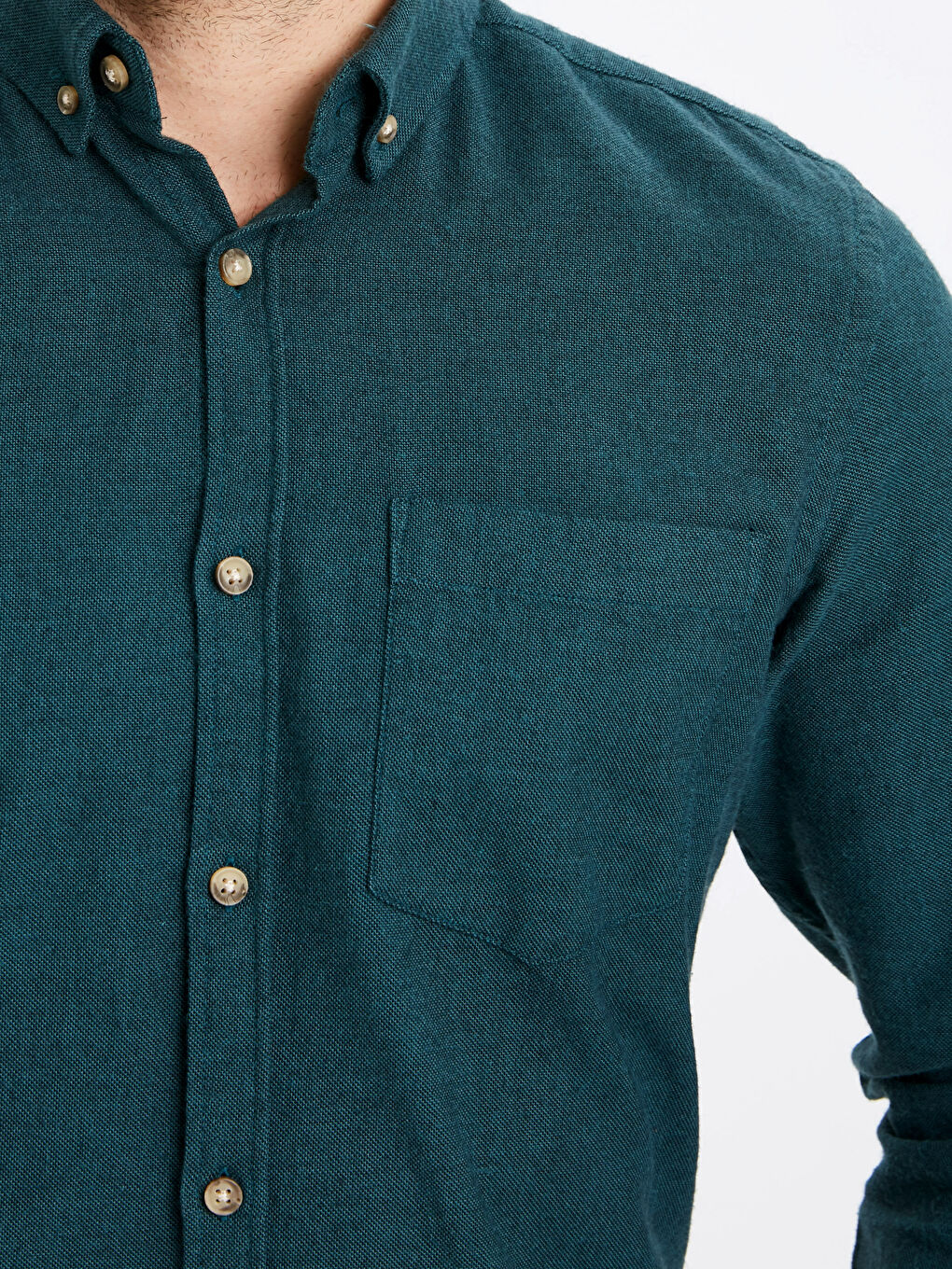 Chemise VERT Homme-3