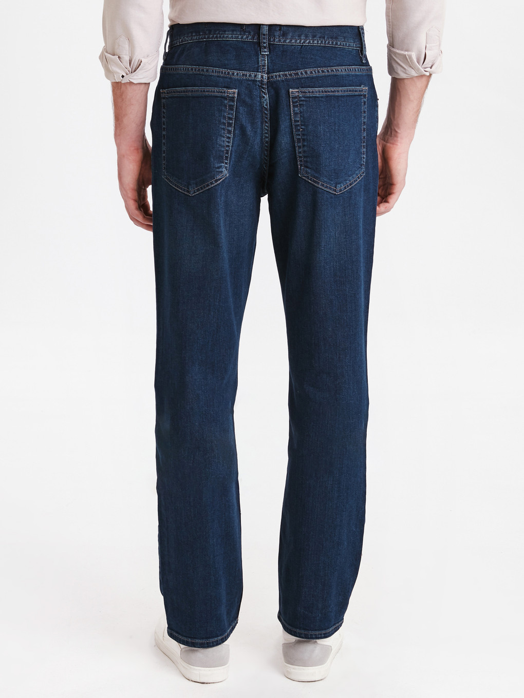 İndigo Koyu Rodeo Jean Pantolon-2