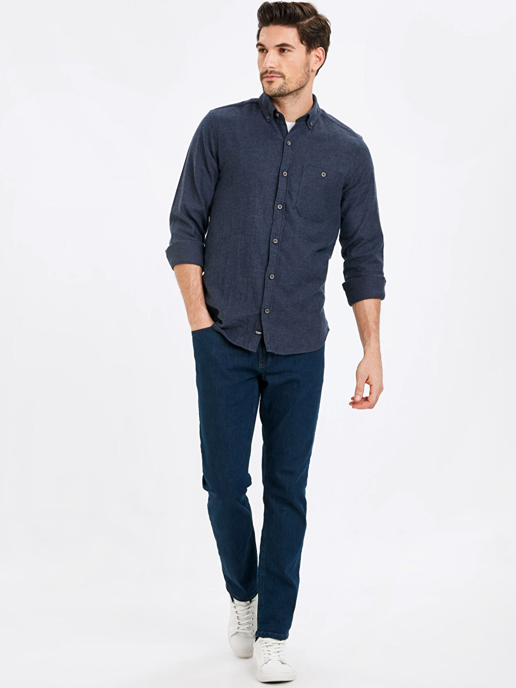 INDIGO Karirana  košulja Muškarac-2