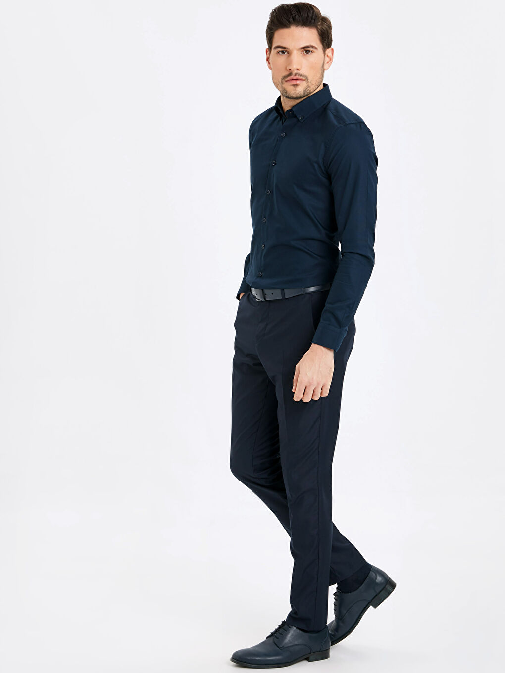 قميص كحلي رجل-2