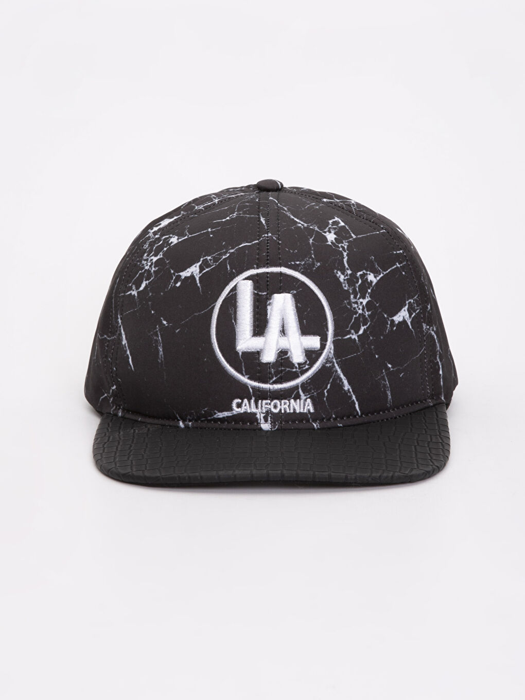 Siyah Baskılı Kep Şapka-2