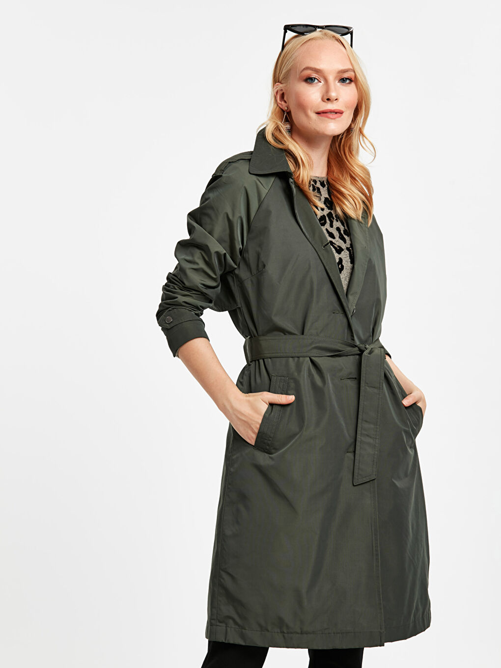 Trench-coat KAKI Femme