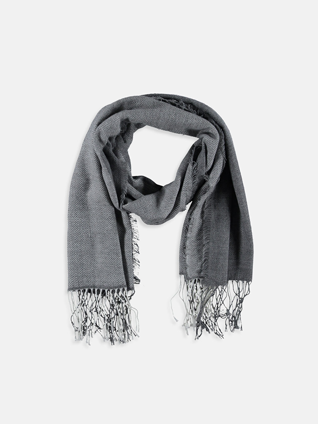 Woman GREY Scarf-1