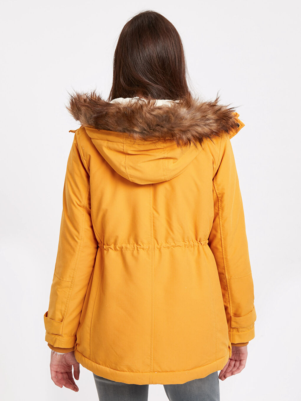 Woman YELLOW Coat-2