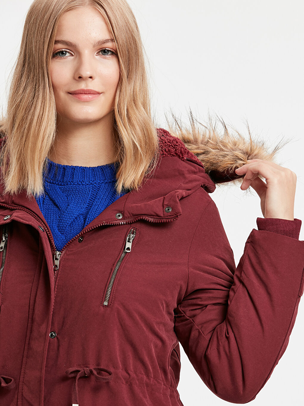 Woman BORDEAUX Coat-4