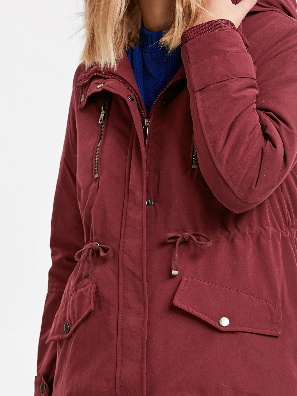 Woman BORDEAUX Coat-5