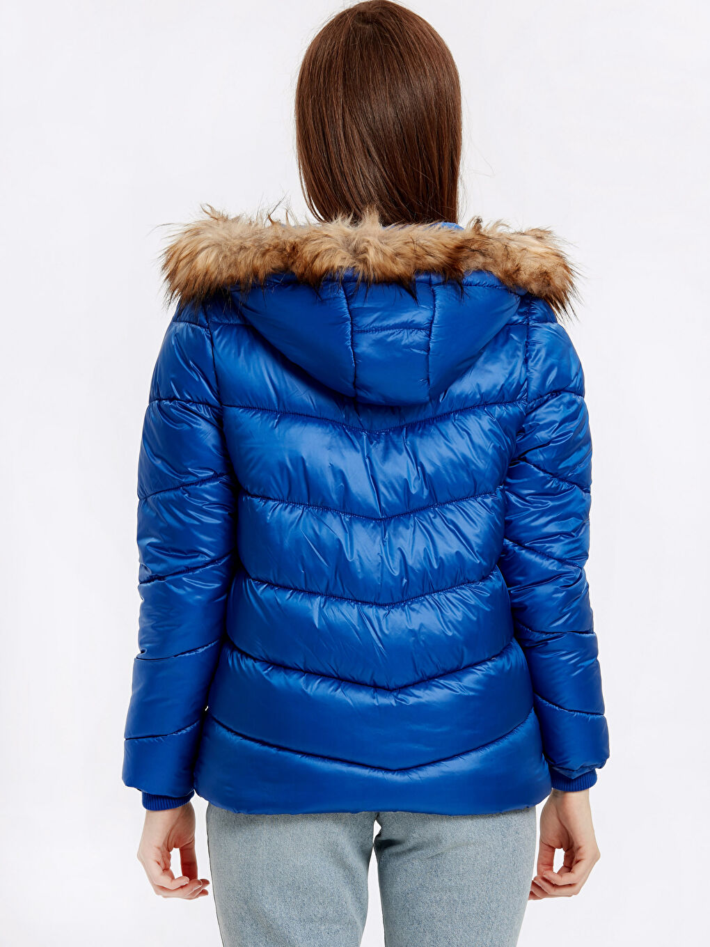 Geacă matlasată ALBASTRU Femeie-2