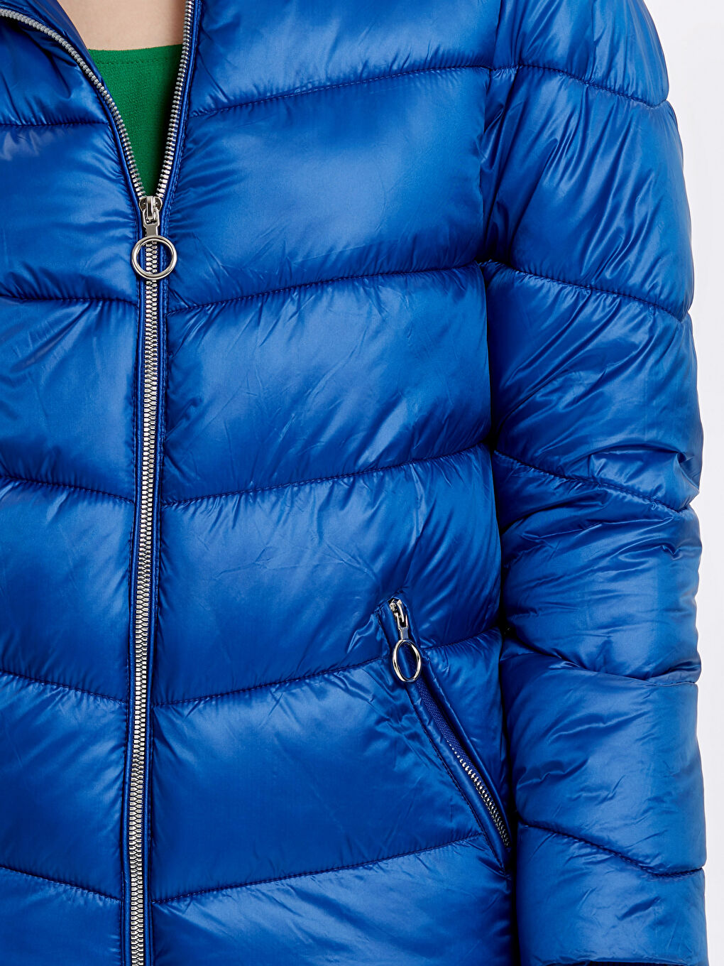 Geacă matlasată ALBASTRU Femeie-4