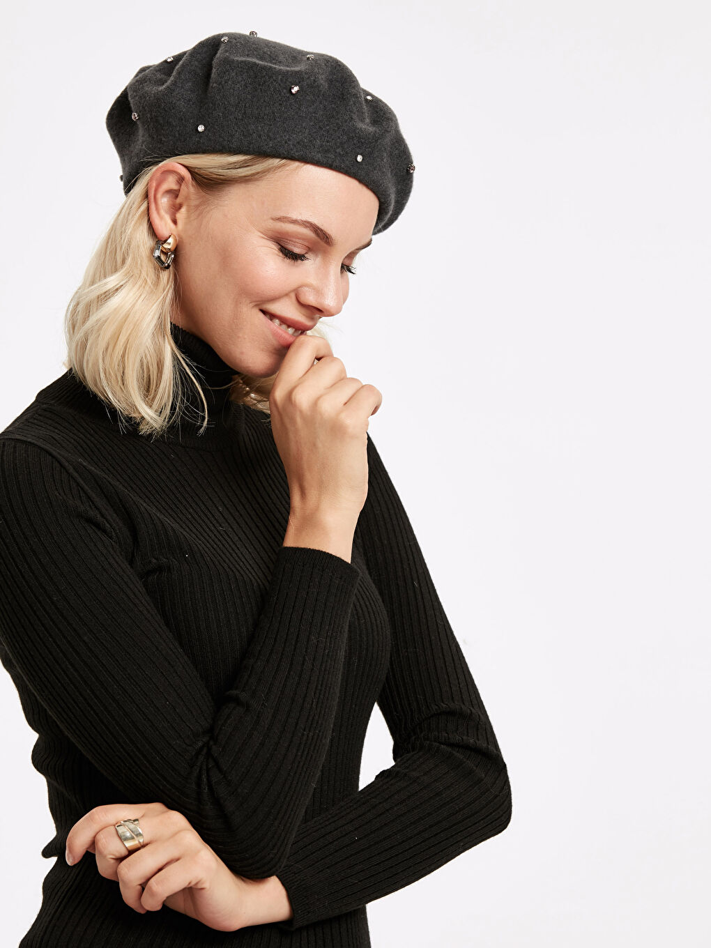 Casquette GRIS Femme