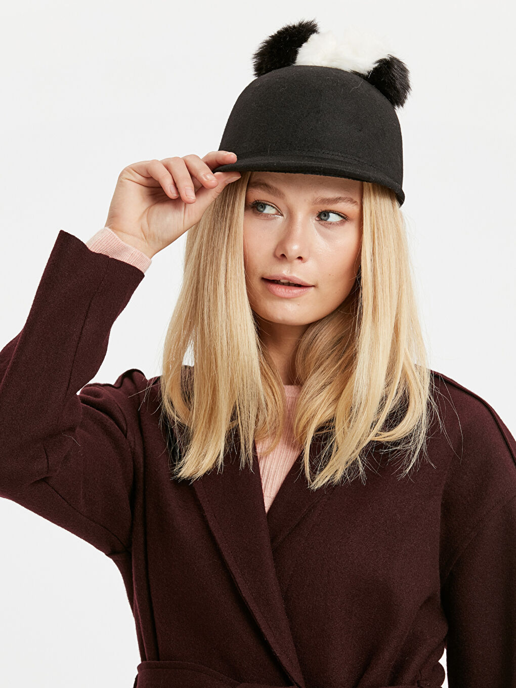 Woman BLACK Baseball Cap