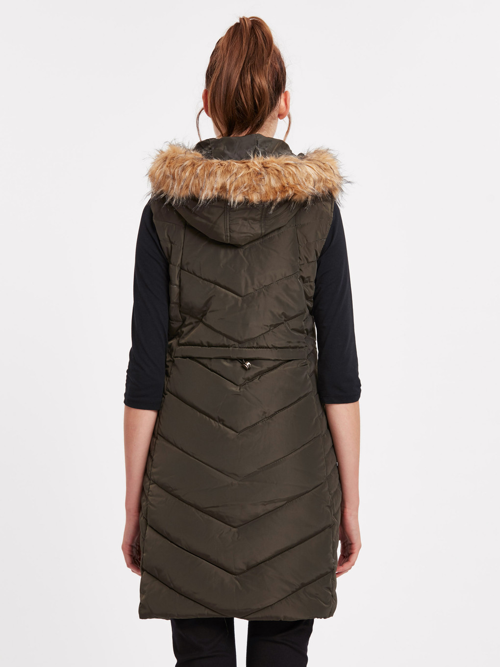Gilet Kaki Femme-1