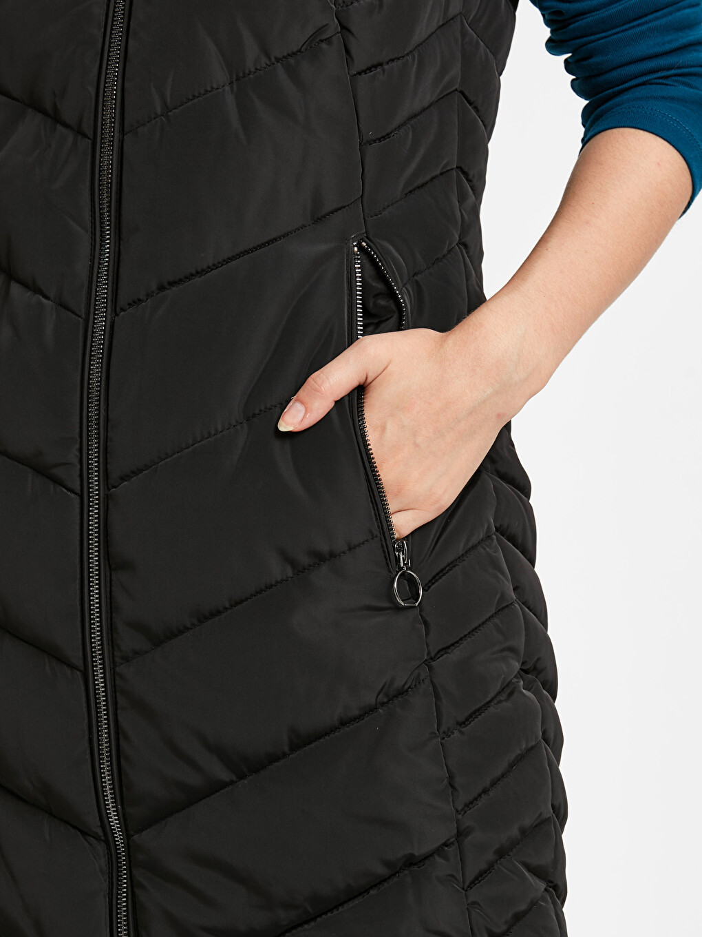Gilet Noir Femme-4