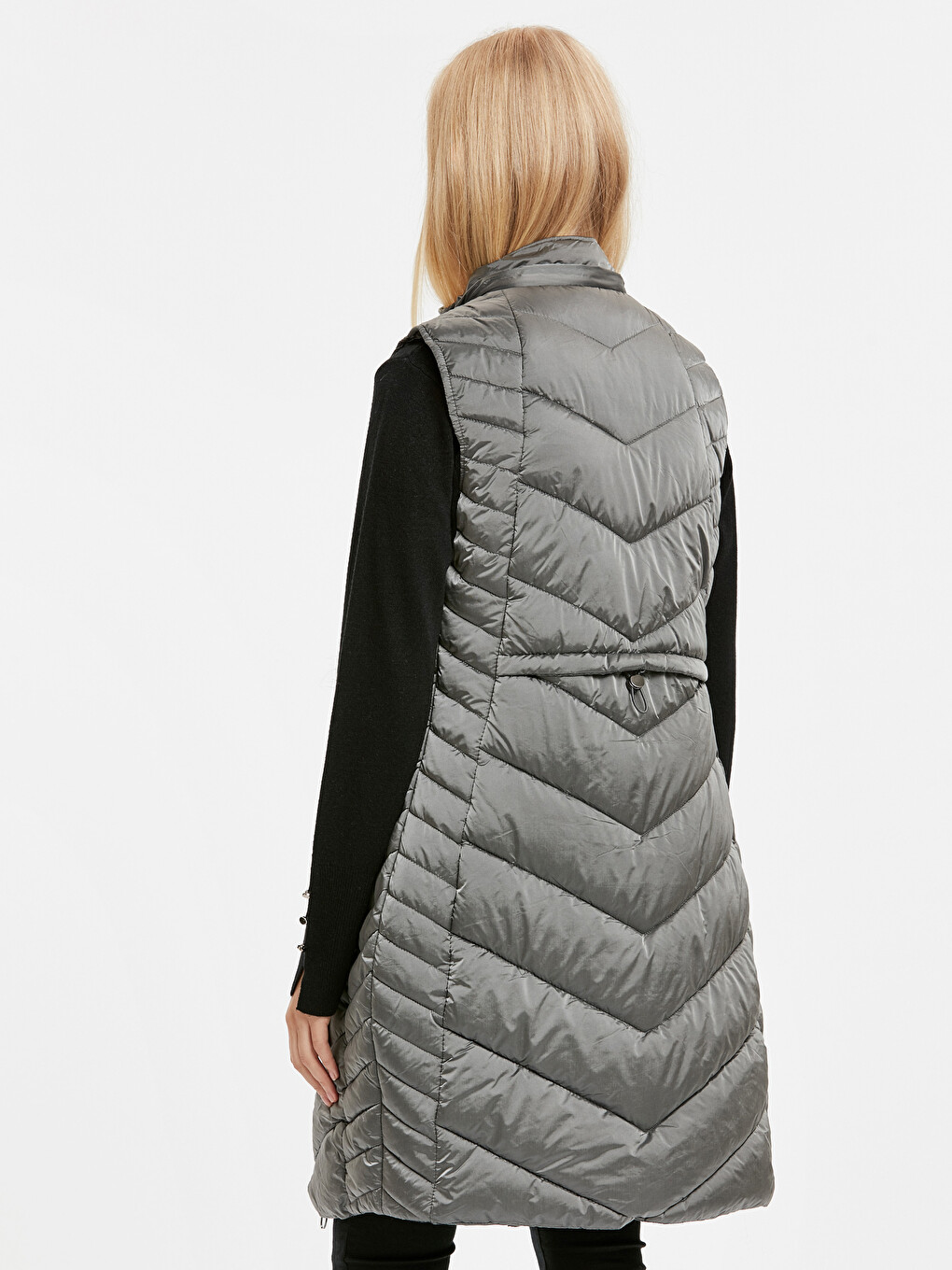 Gilet Gris Femme-3