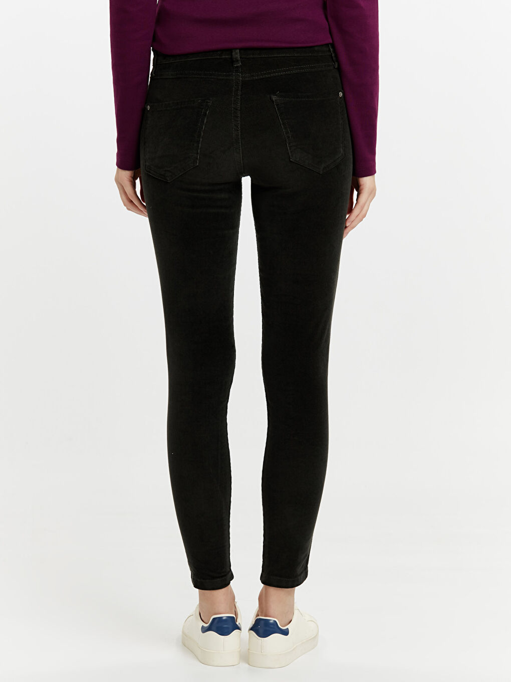 Woman KHAKI Trousers-2
