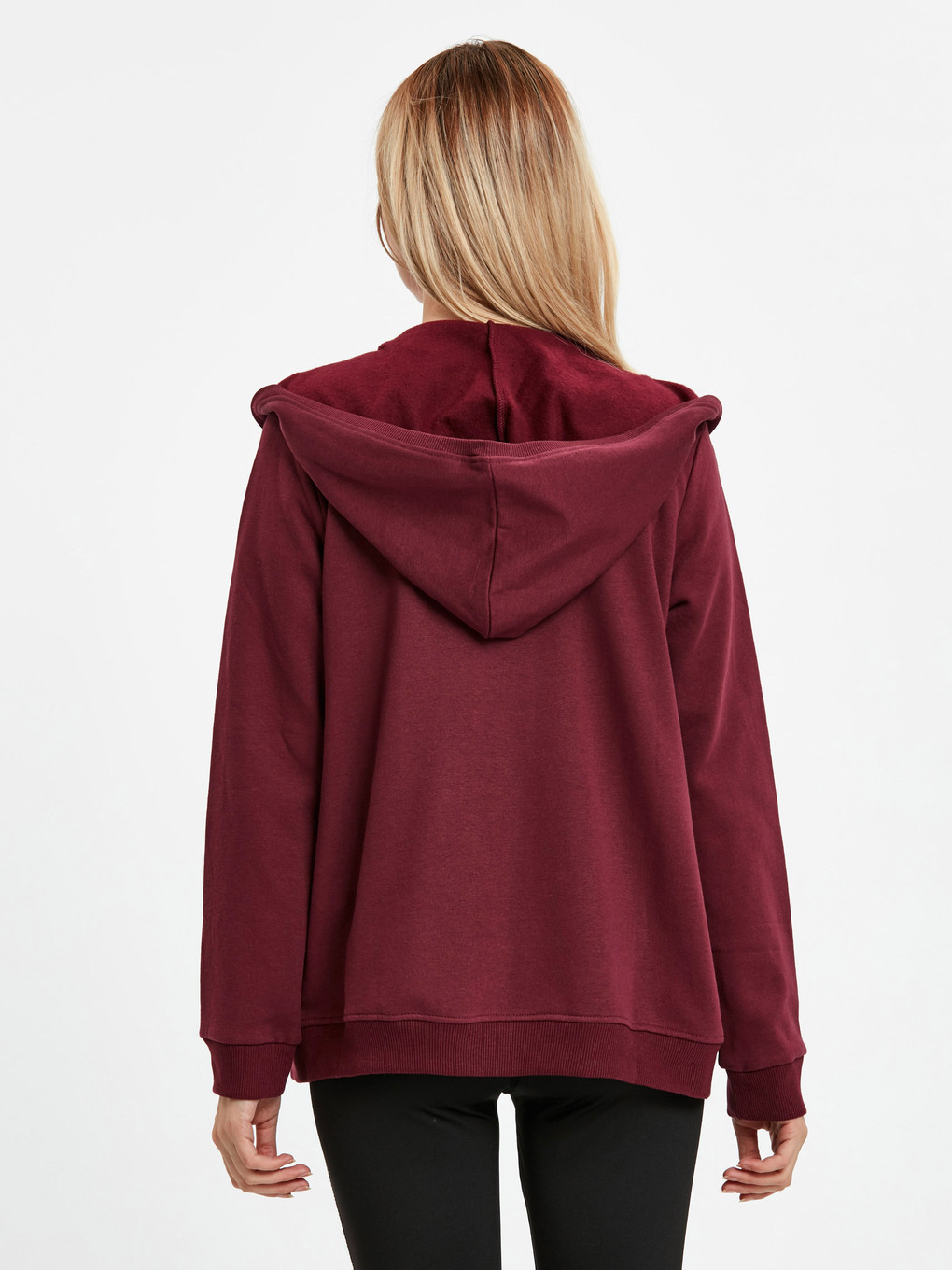 Sweat Zippé Damas Femme-1