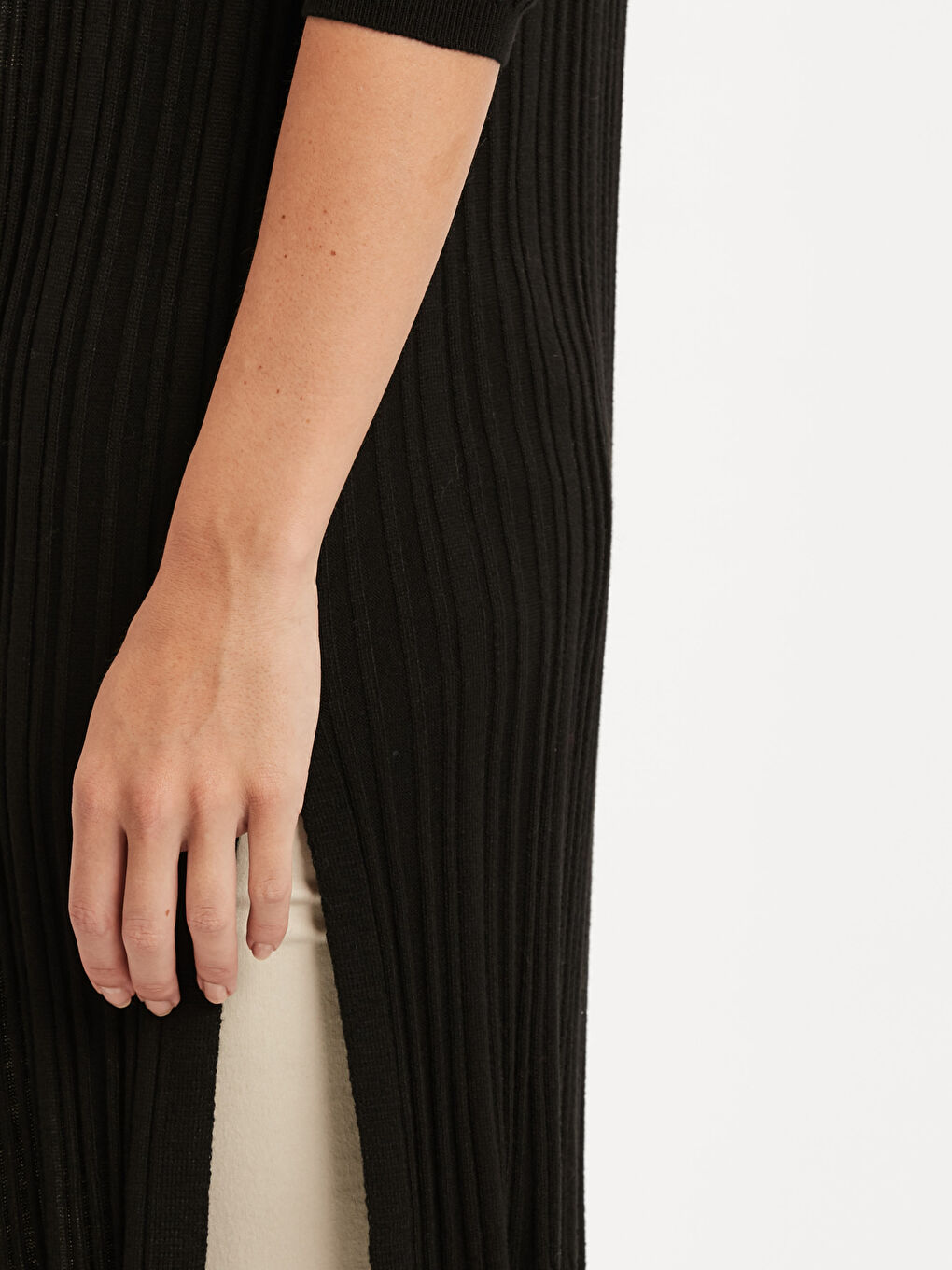 Әйелдер қара Кардиган-3