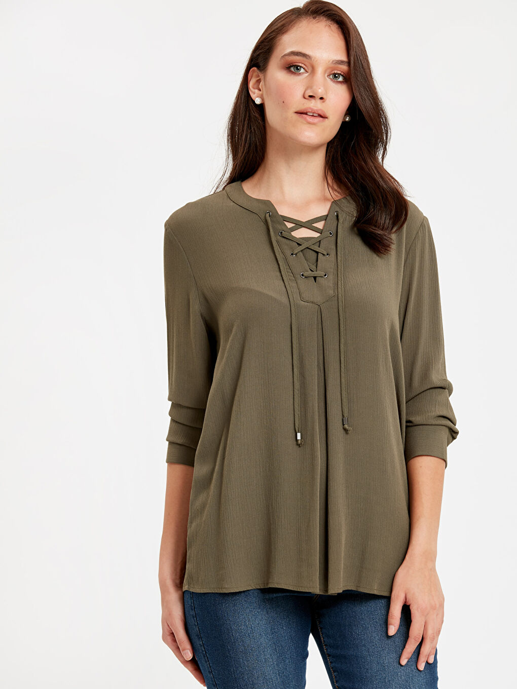 Woman KHAKI Blouse