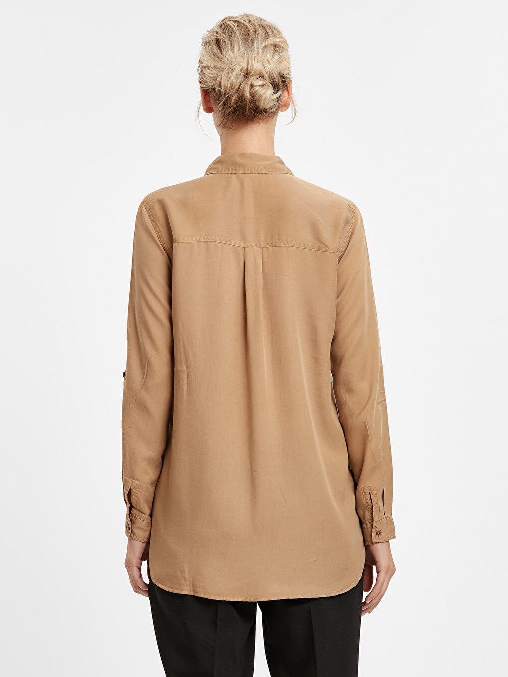 Woman Beige Shirt-1