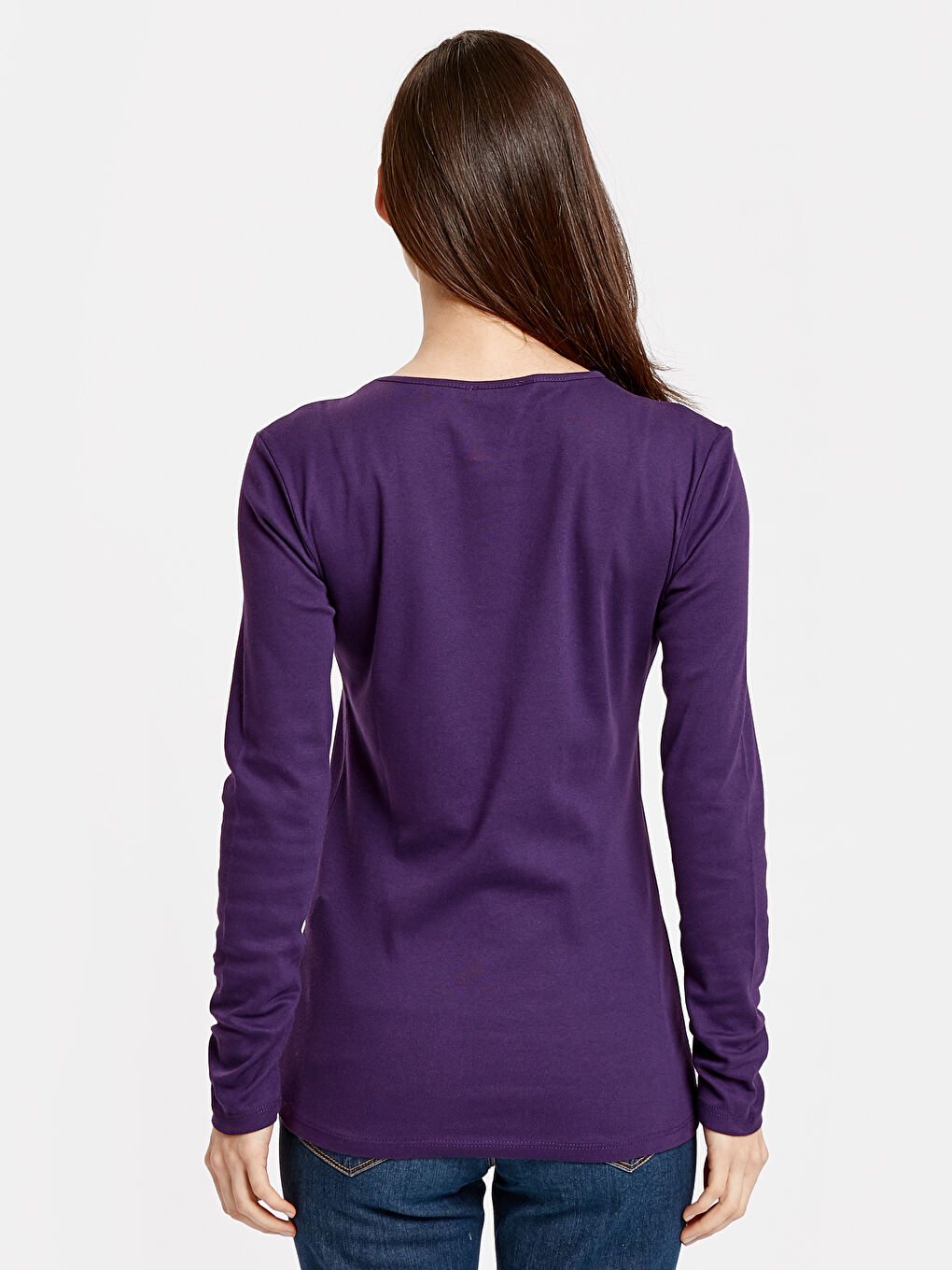 تي شيرت بنفسجى نساء-1