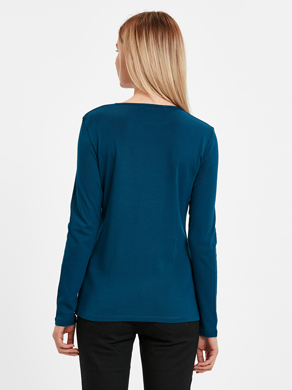 T-shirt Pétrole Femme-1