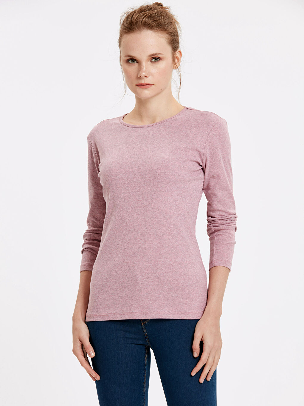 تي شيرت وردى نساء