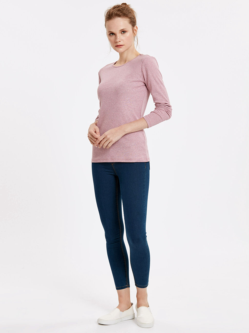 تي شيرت وردى نساء-2