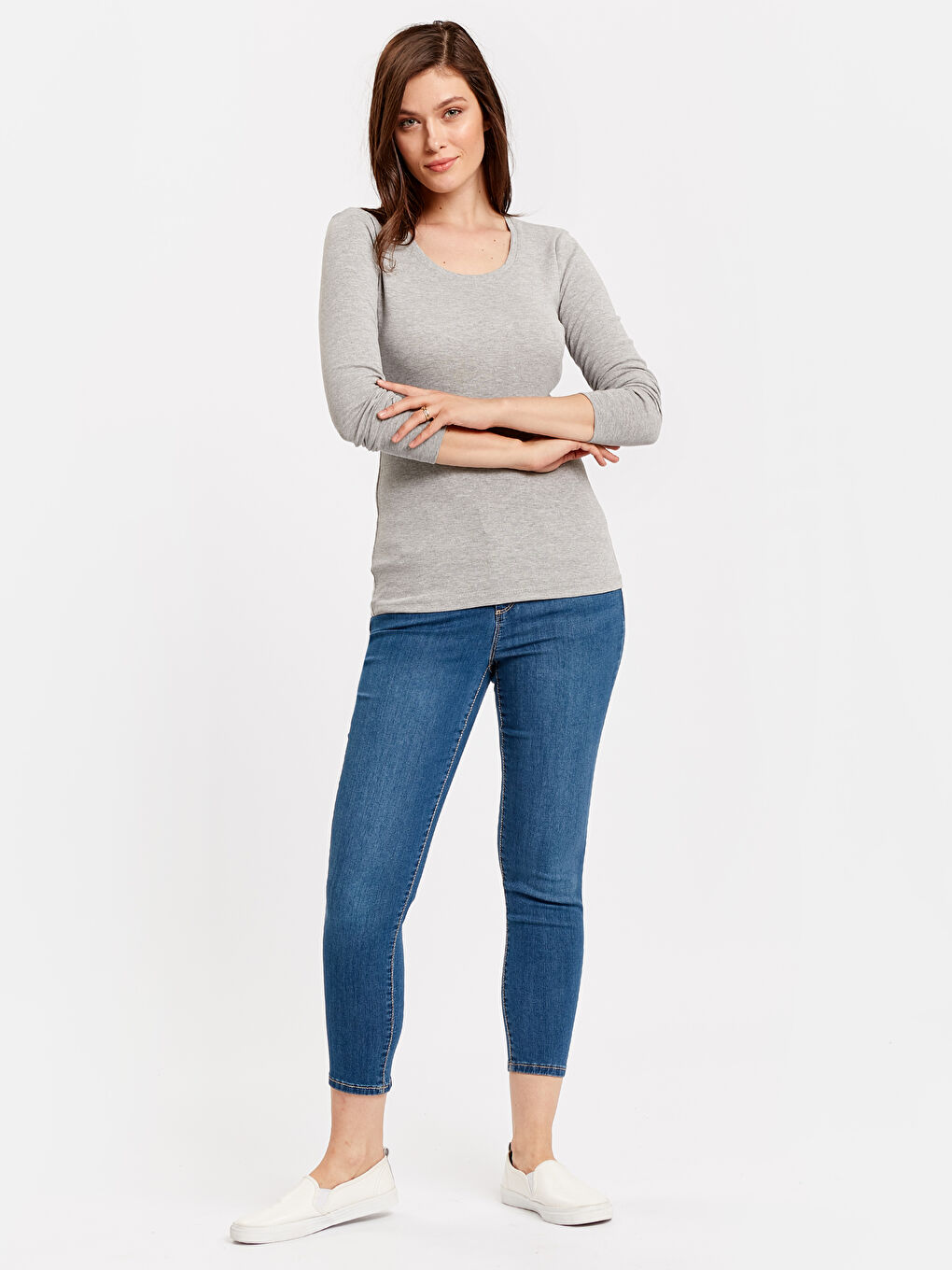 Woman GREY T-Shirt-2