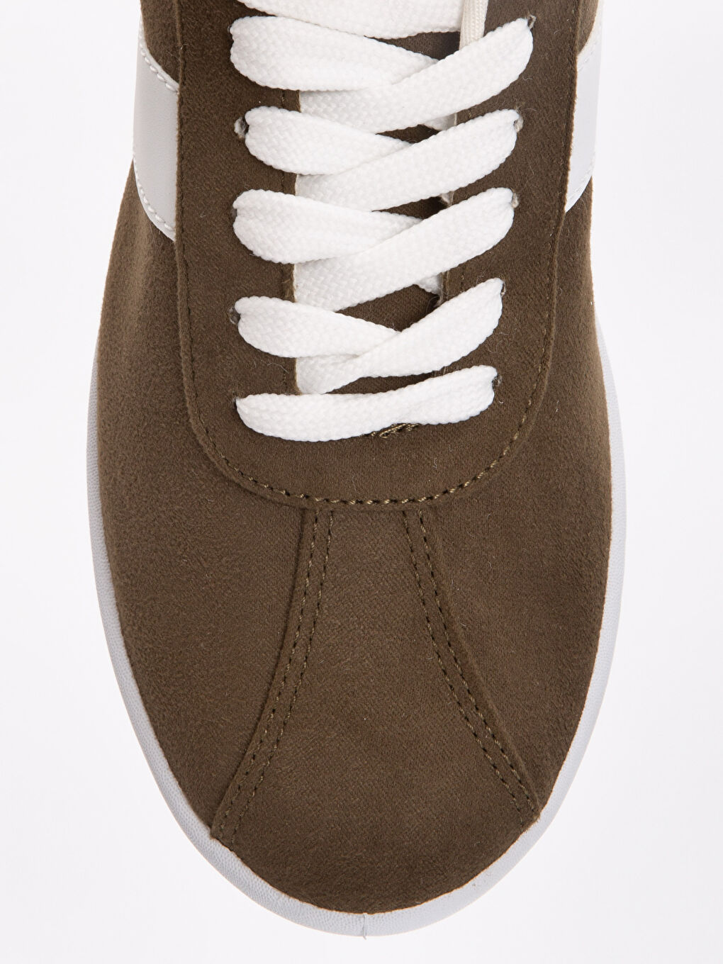 Женщины Хаки Кроссовки-4