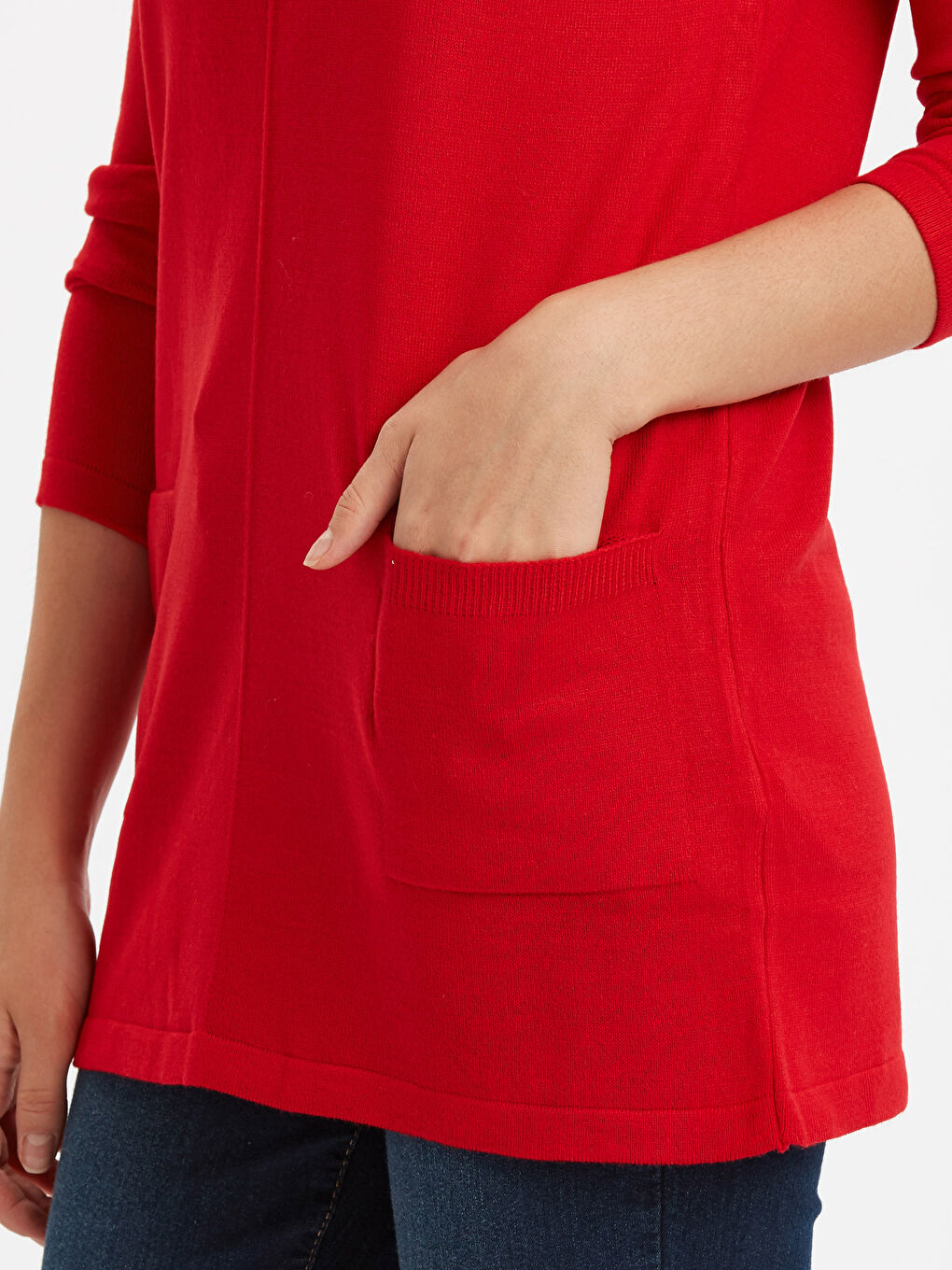 Tunique ROUGE Femme-3