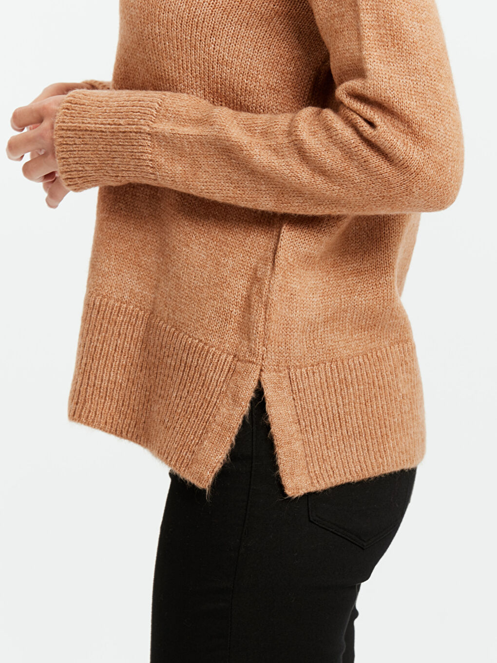 Woman BROWN Sweater-3