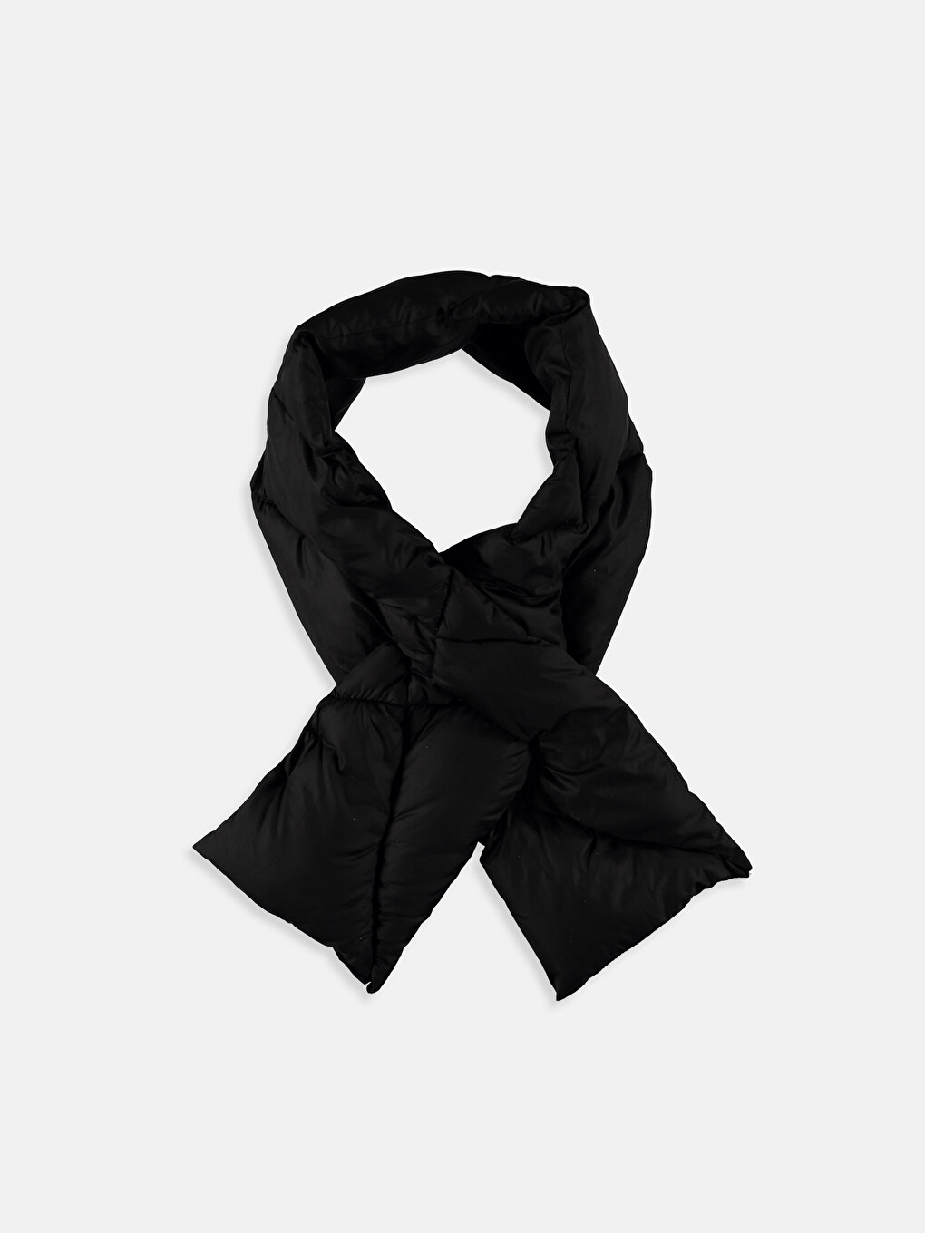 Woman Black Scarf-1