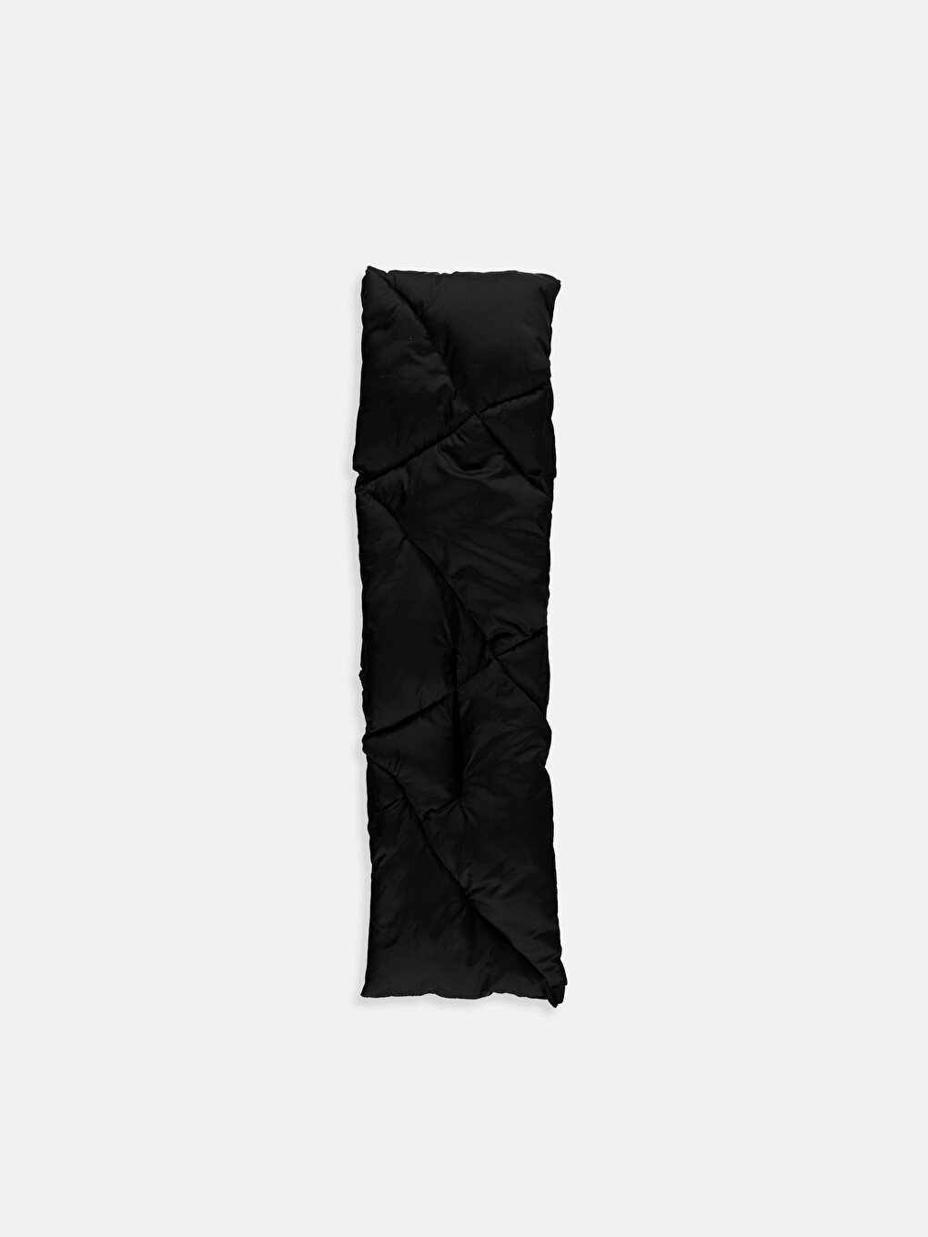 Woman Black Scarf-2