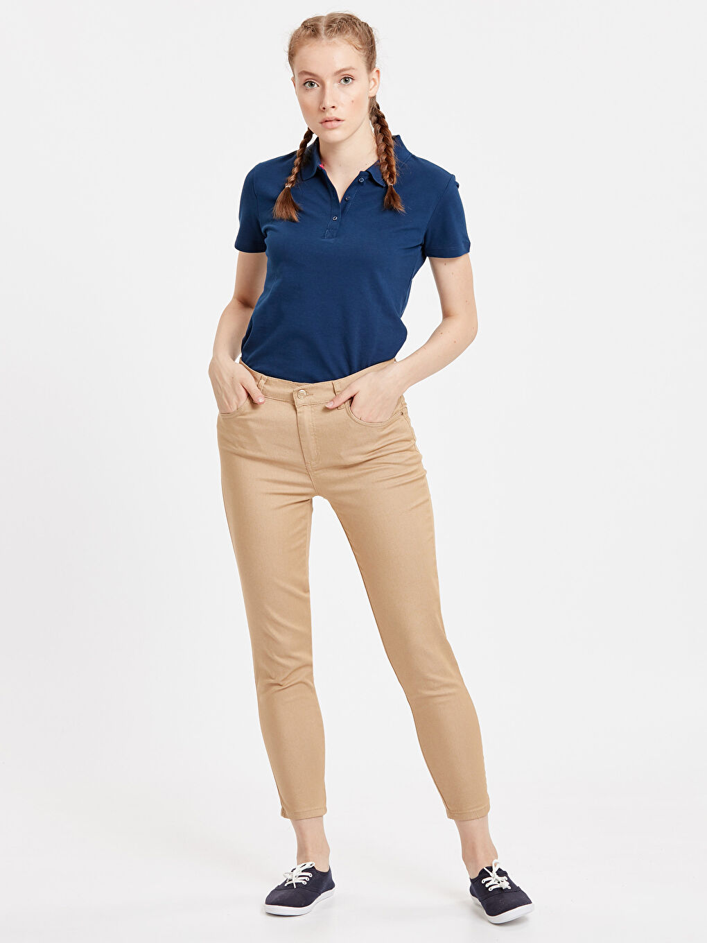 Pantalon BEIGE Femme