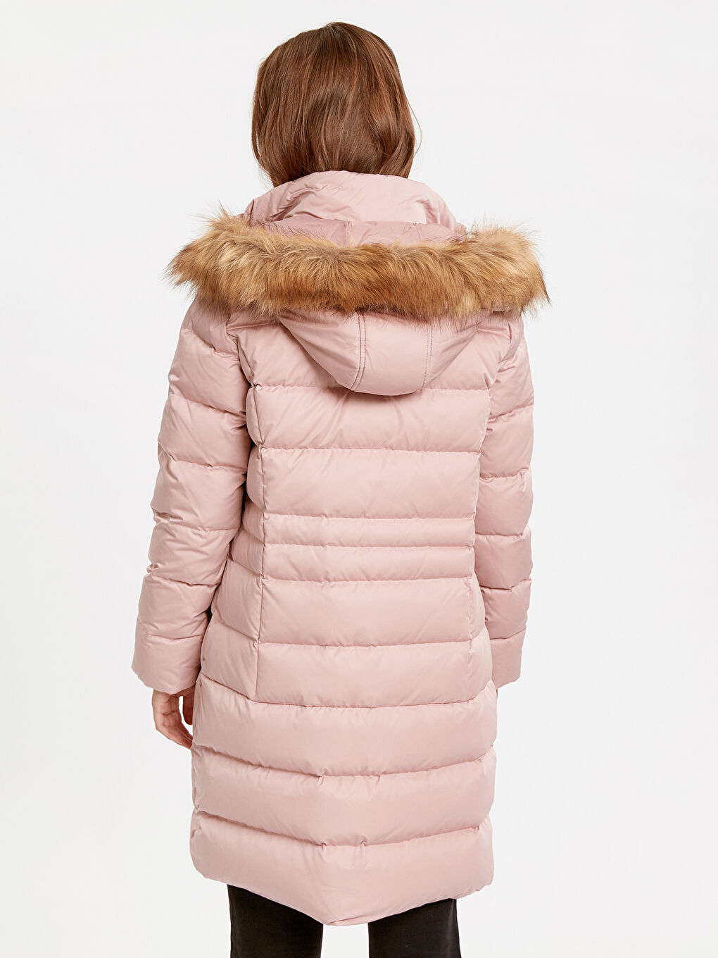 LCWAIKIKI Classic Woman PINK Puffer Coat -8W4565Z8-FPZ