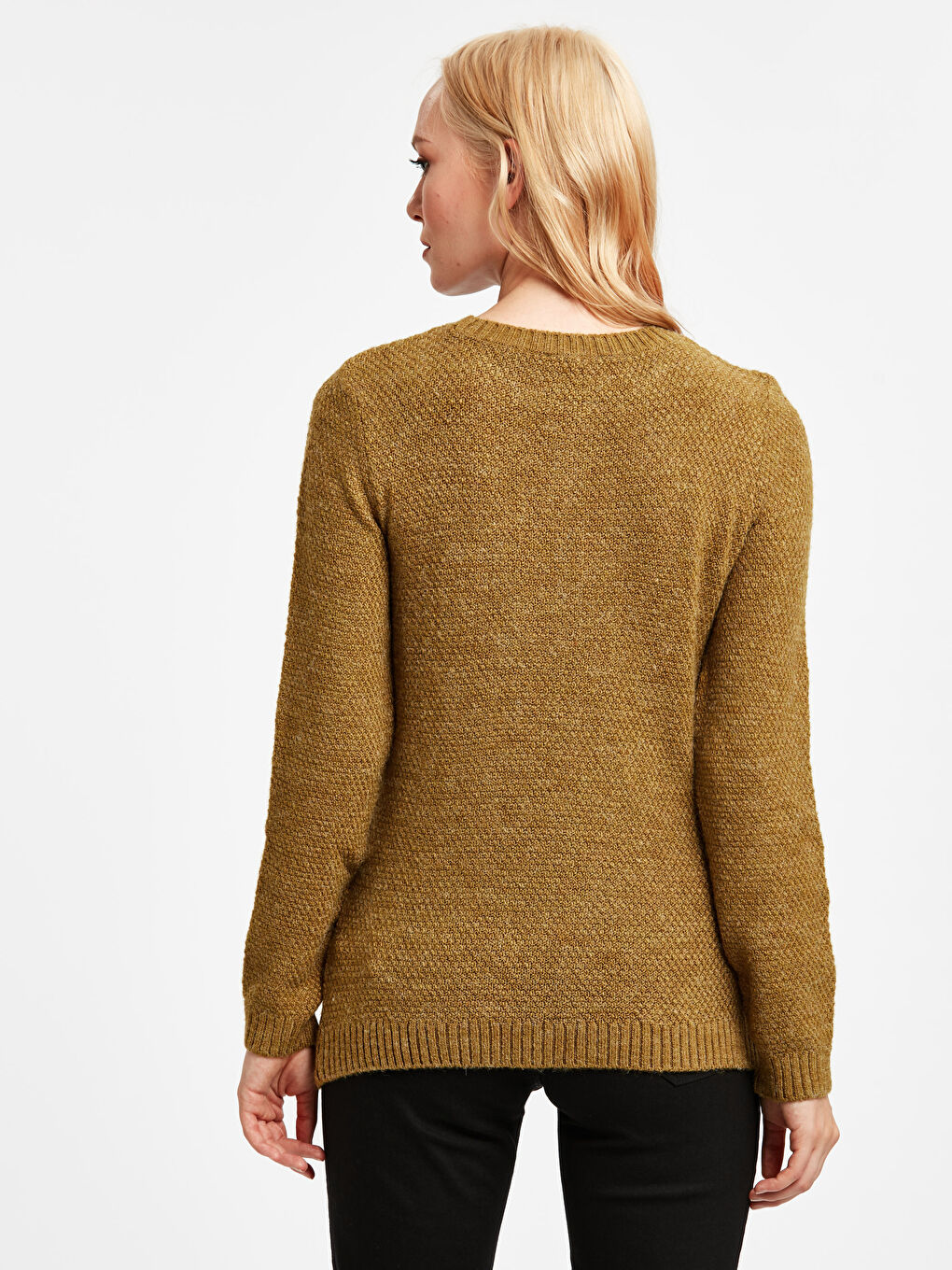 Woman ORANGE Sweater-1