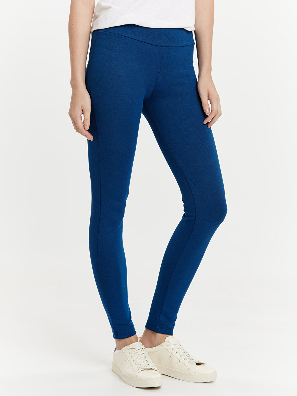 Leggings BLEU Femme-1