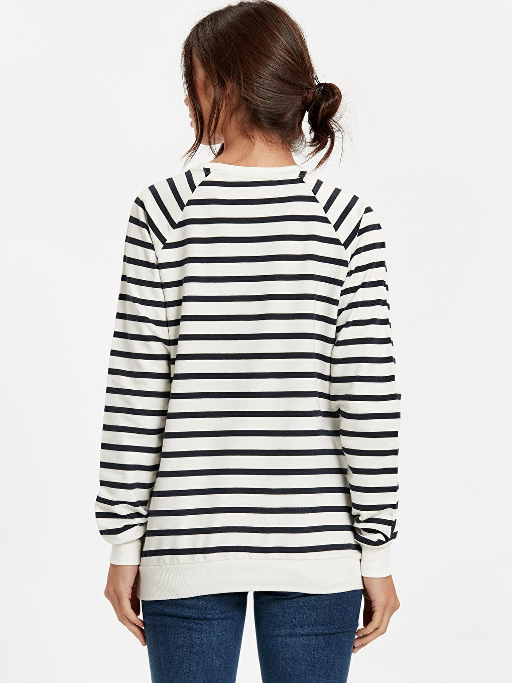 Woman WHITE Sweatshirt-1