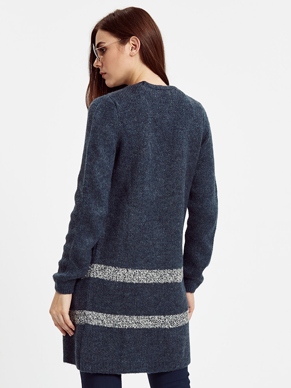 Woman INDIGO Cardigan-1