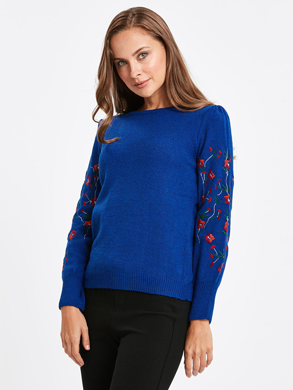 Pulover ALBASTRU Femeie