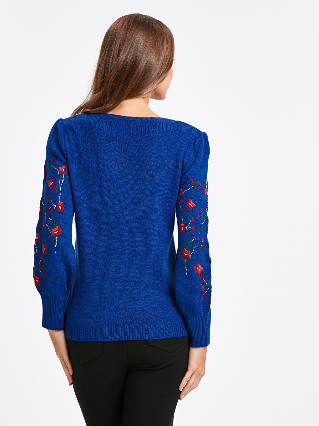 Pulover ALBASTRU Femeie-1