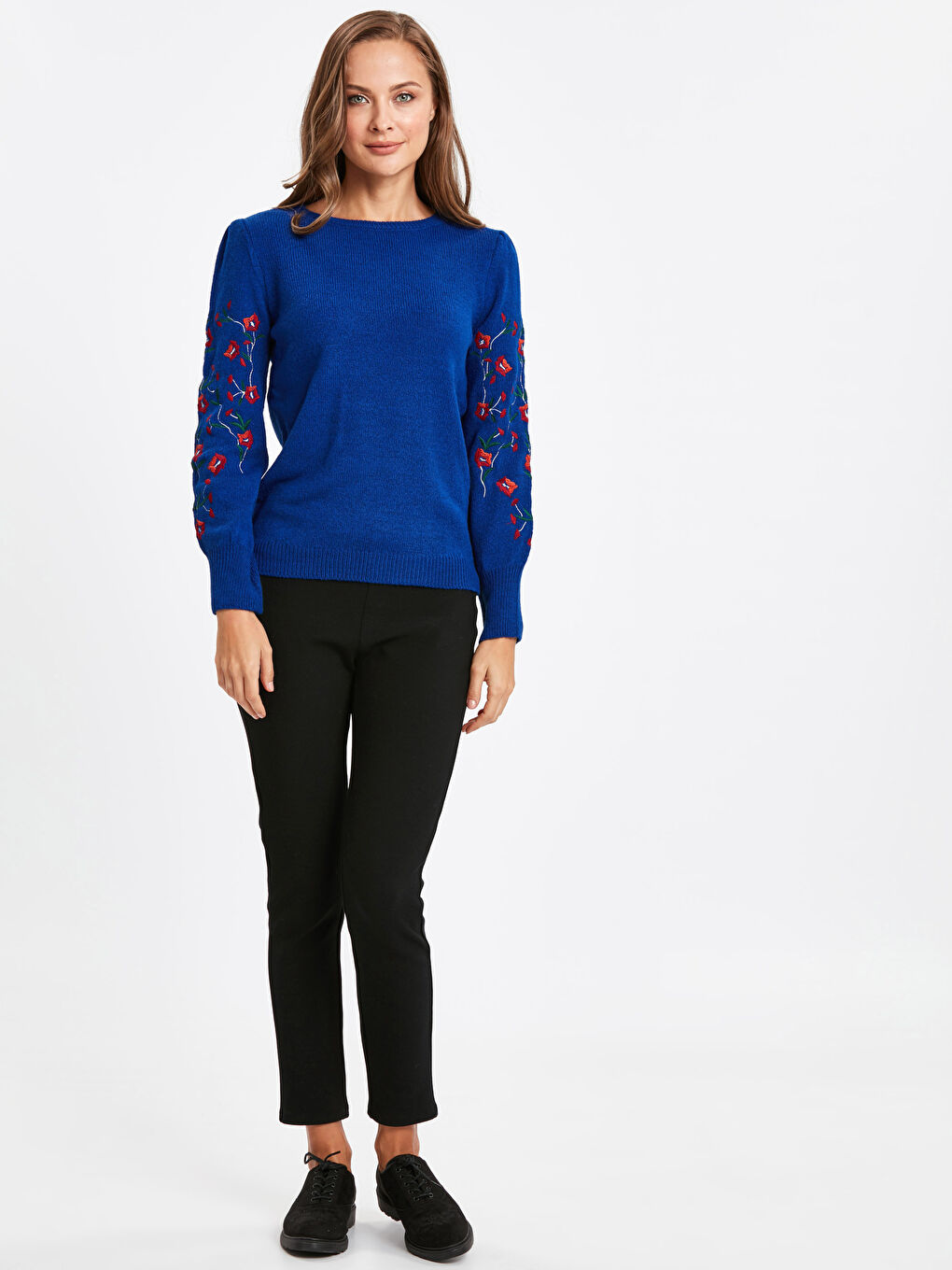 Pulover ALBASTRU Femeie-2