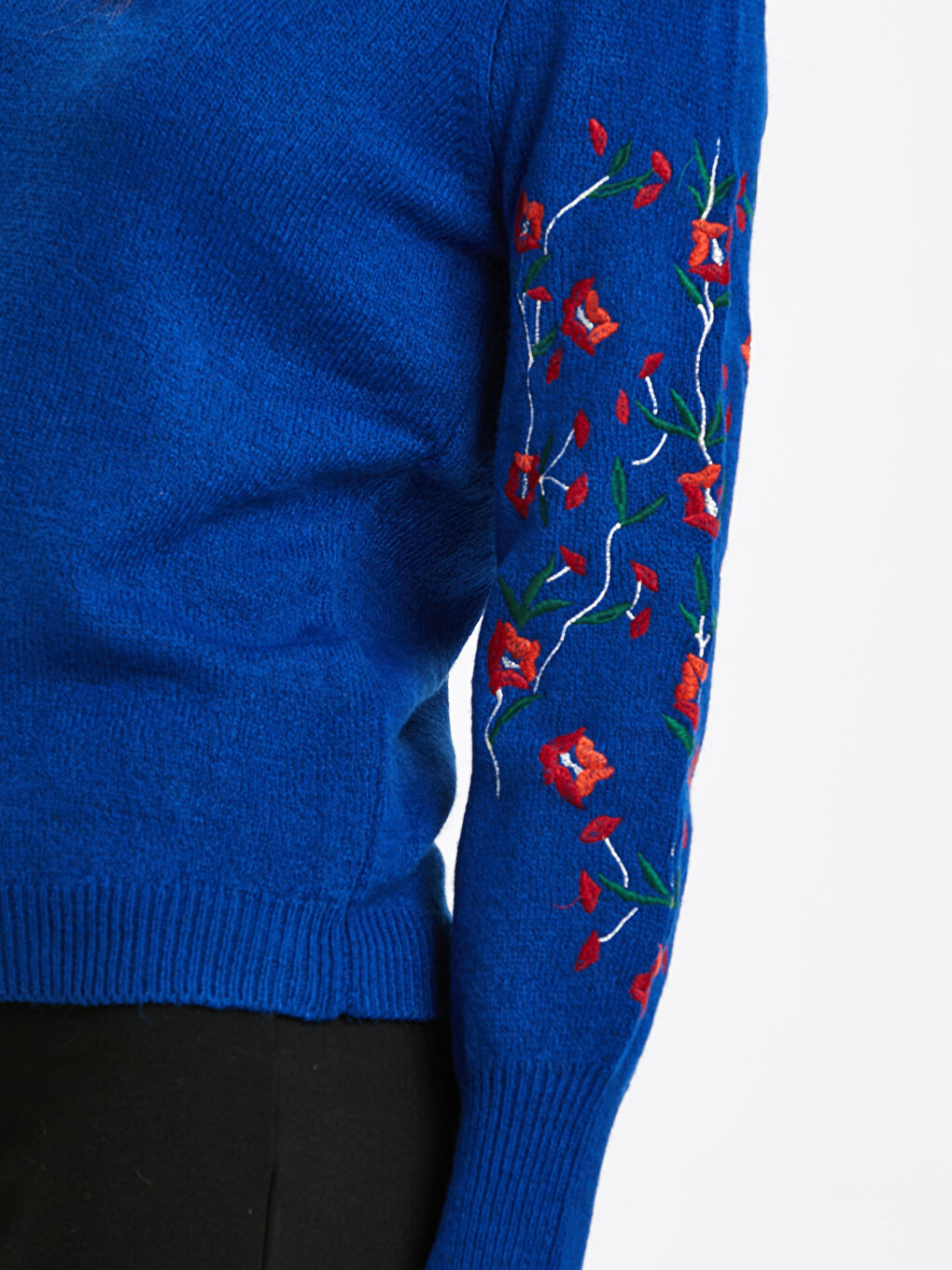 Pulover ALBASTRU Femeie-3